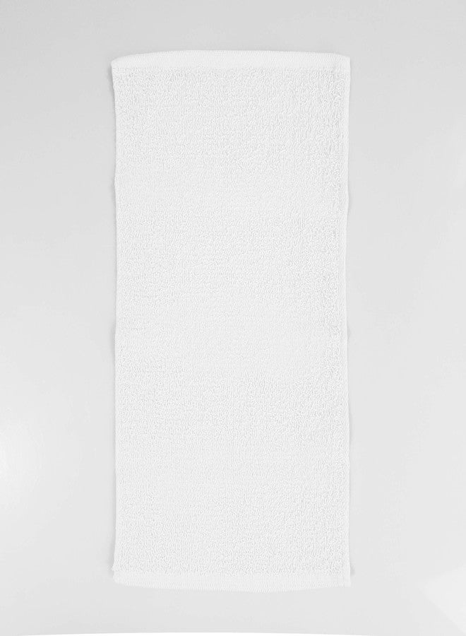 ToteBagFactory Set of 24- Affordable Cheap Rally Towels White - Image 2